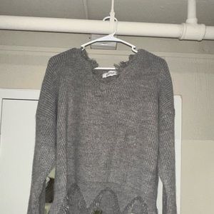 Ribbed sweater